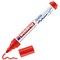 4500 Textile Marker - Red, 1 Pen with Round Nib (2-3 mm), Permanent Fabric Marker for Drawing on Textiles, Wash-Resistant up to 60°C, Ideal for Fabric Lettering